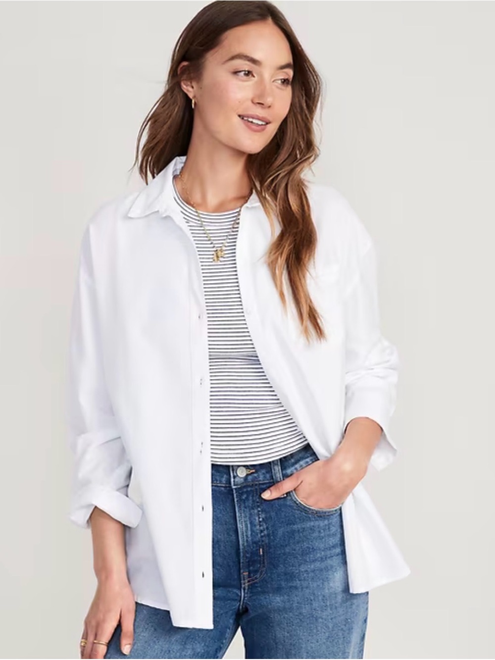 Old Navy Boyfriend Shirt
